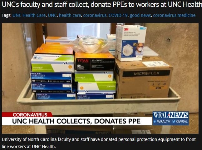 UNC Adams School of Dentistry uses Andersen sterilizer to Decontaminate 1,500 N95 Masks each day for Healthcare Workers fighting on the Front Lines